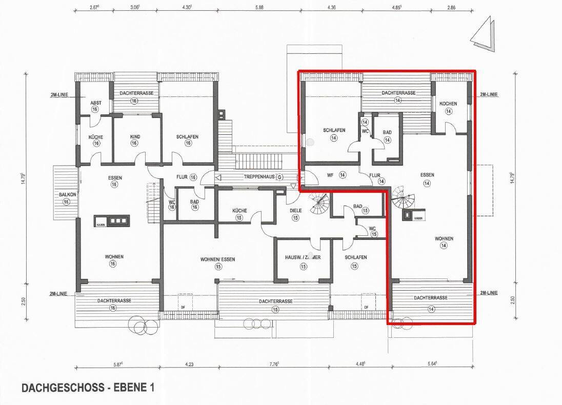 Exklusives Wohnen in 4,5-Zimmer Maisonette, 73433 Aalen