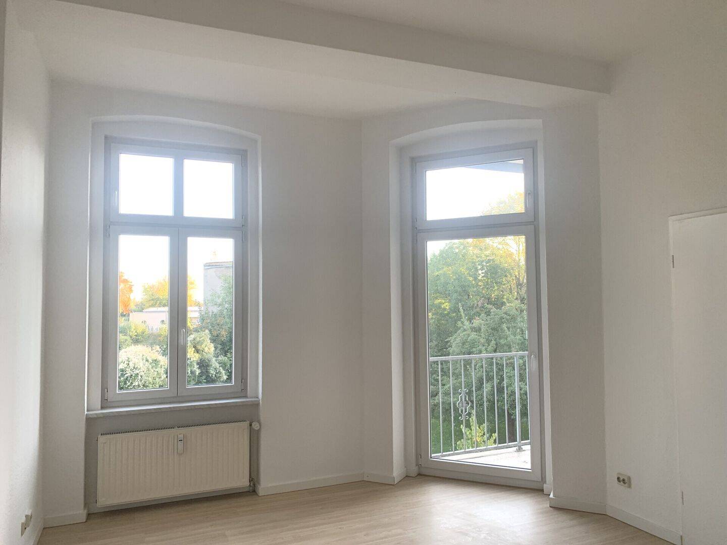 Große 3 Raumwohnung mit 2 Balkonen und Gartennutzung, 2826 Görlitz