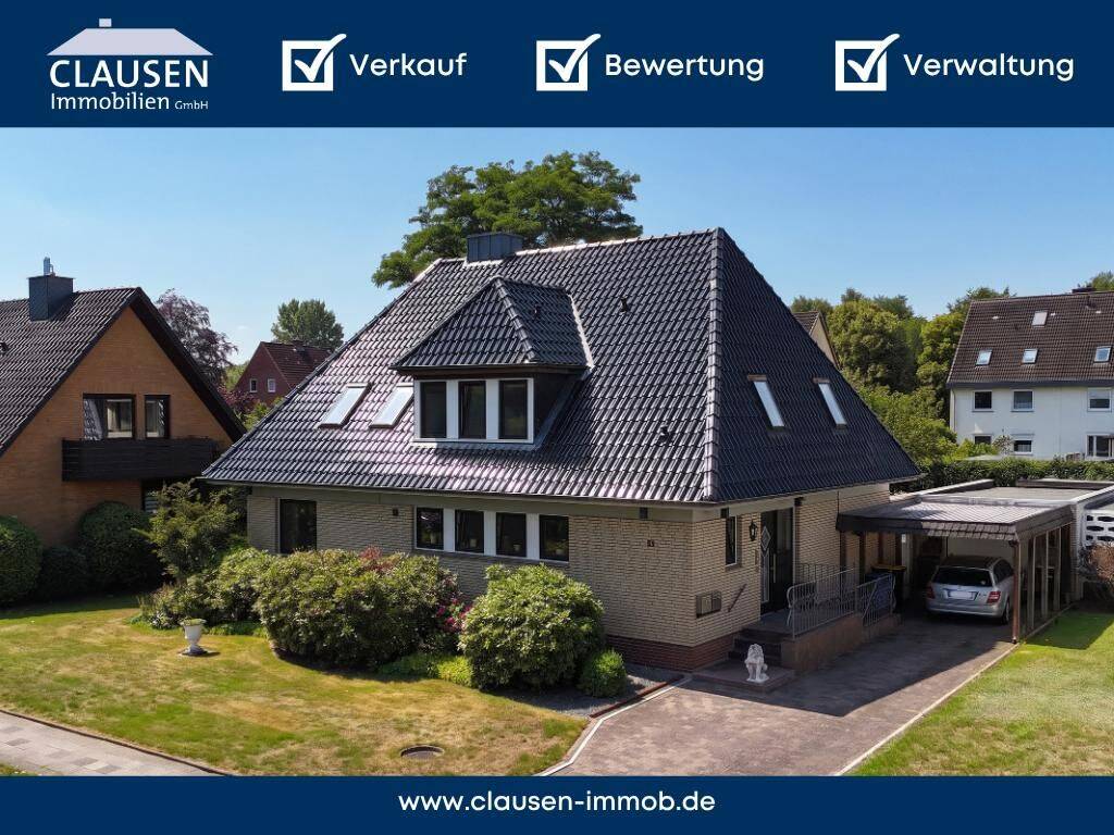 Gepflegtes Einfamilienhaus in ruhiger Lage von Neumünster-Faldera!, 24537 Neumünster (Böcklersiedlung Faldera Gartenstadt)