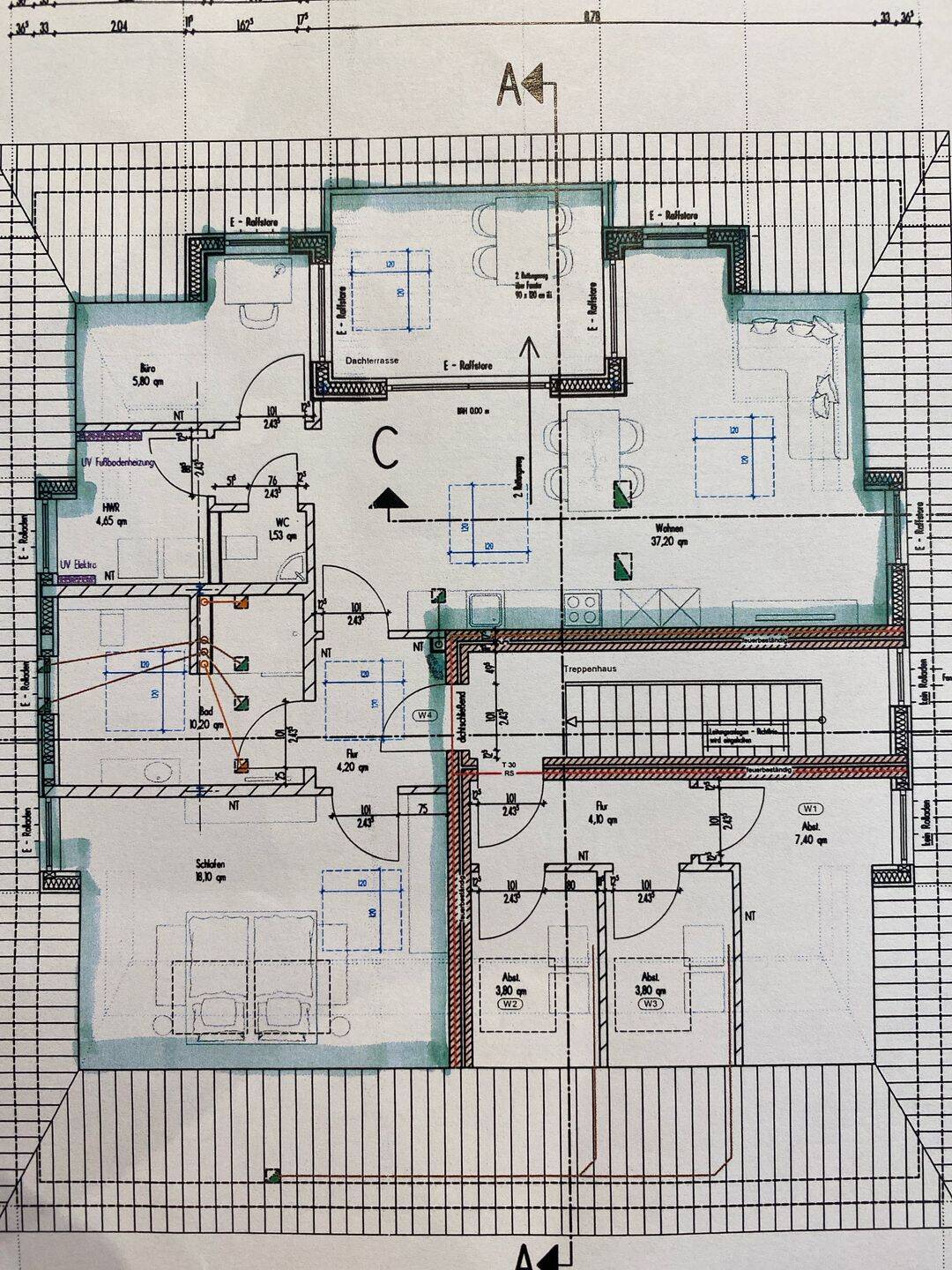 Terrassenwohnung NEU, Bj 2026, Erstbezug, 87m2, Ortsmitte, 59597 Erwitte