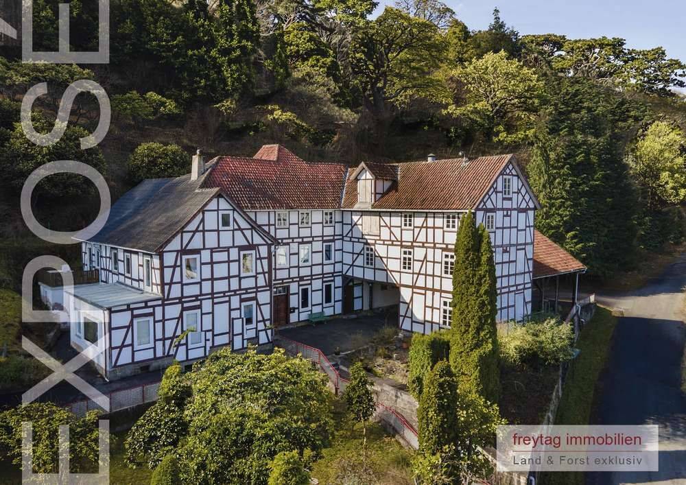 Geschichtsträchtiges Unikat: Wassermühle im Weserbergland, 34399 Wesertal