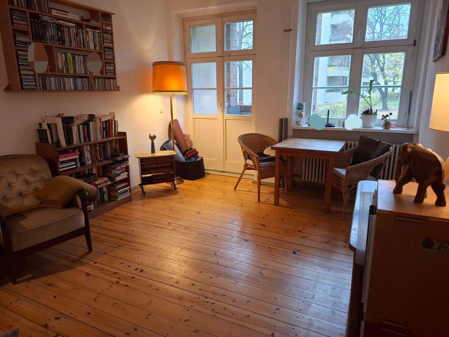 Denkmalgeschützte Wohnung mit Balkon und Zugang zu Privatpark, 10439 Berlin (Pankow Prenzlauer Berg)