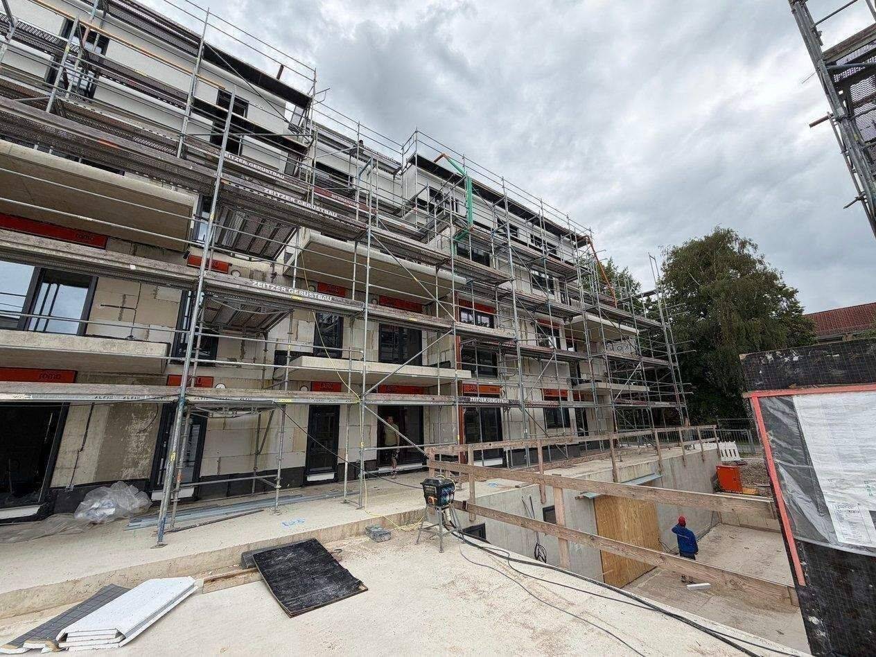 Besichtigung vereinbaren! 2-Zimmer Eigentumswohnung barrierefrei mit Terrasse und Gartenanteil in Jena-Ost – Bezug Frühjahr 2027, 7749 Jena