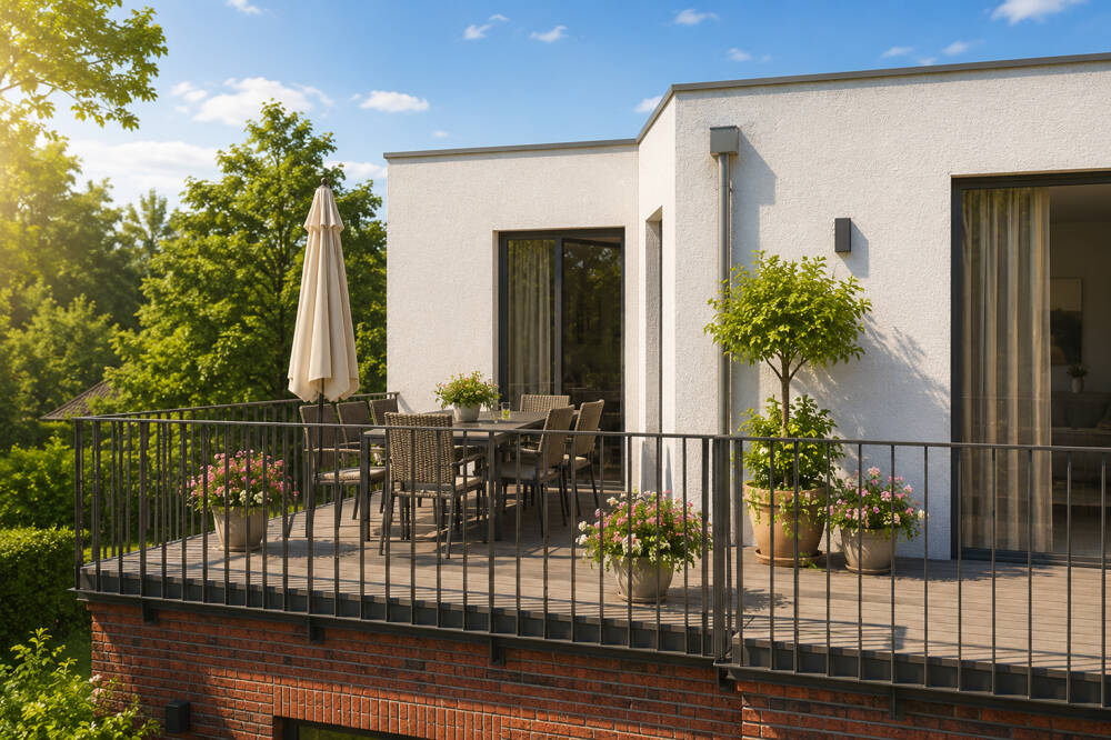 Penthouse mit großer Dachterrasse, 21365 Adendorf