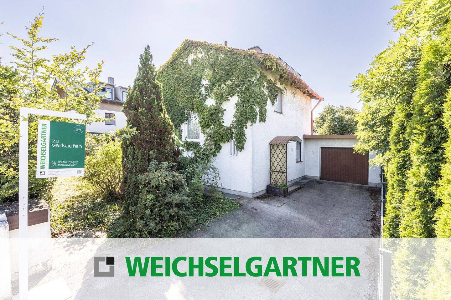 Ansprechendes Baugrundstück für zwei Baukörper in ruhiger Wohnlage mit Südwest-Garten, 81929 München (Bogenhausen Trudering-Riem)