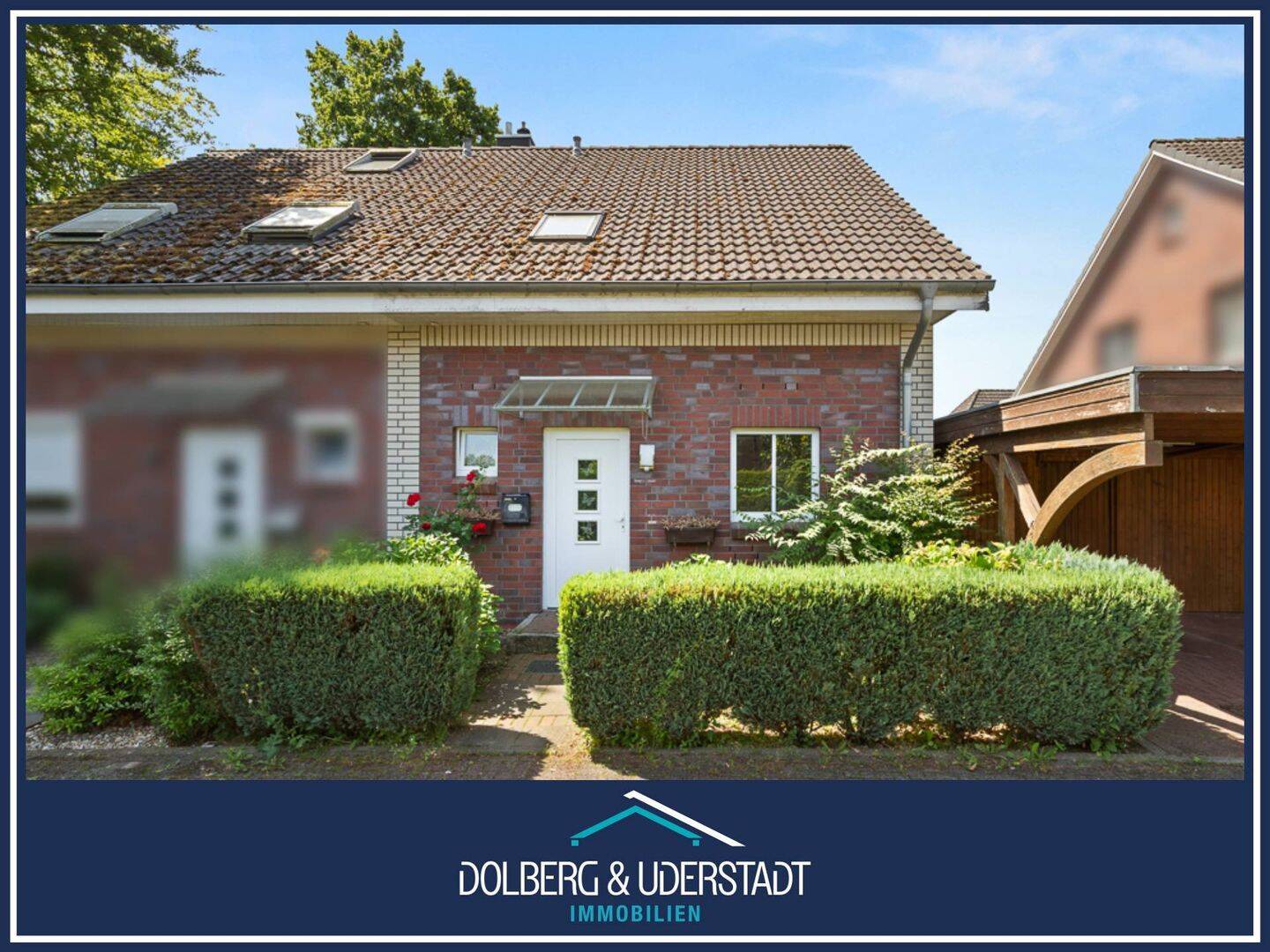 Moderne Doppelhaushälfte mit Carport in ruhiger Lage von Ammersbek, 22949 Ammersbek