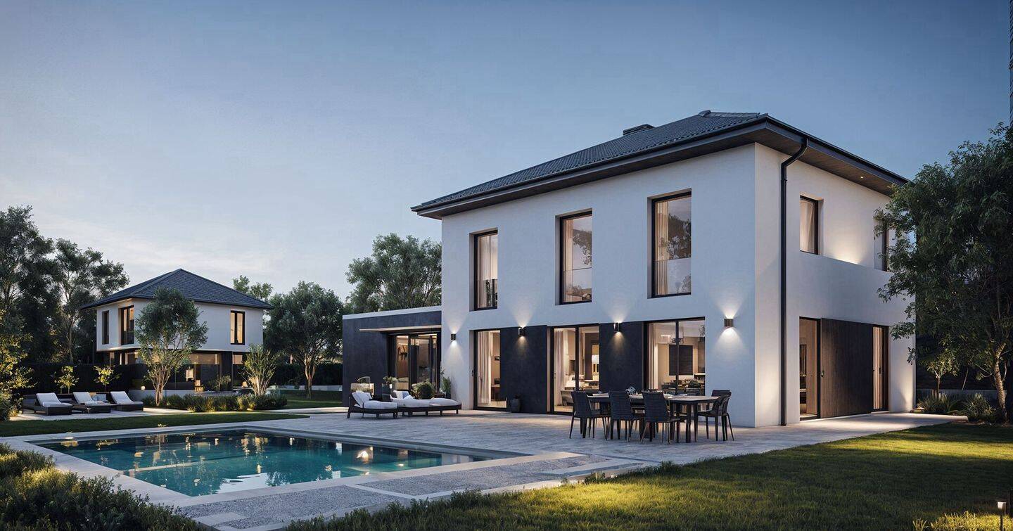 Leben Sie Ihren Erfolg: Neubauvilla mit großem Grundstück, 81476 München (Thalk. Obersendl.-Forsten-Fürstenr.-Solln)