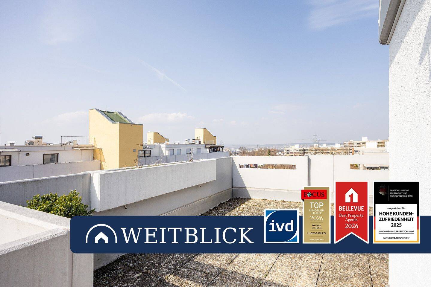 WEITBLICK: Penthouse-Wohnung mit Aussicht!, 71732 Tamm