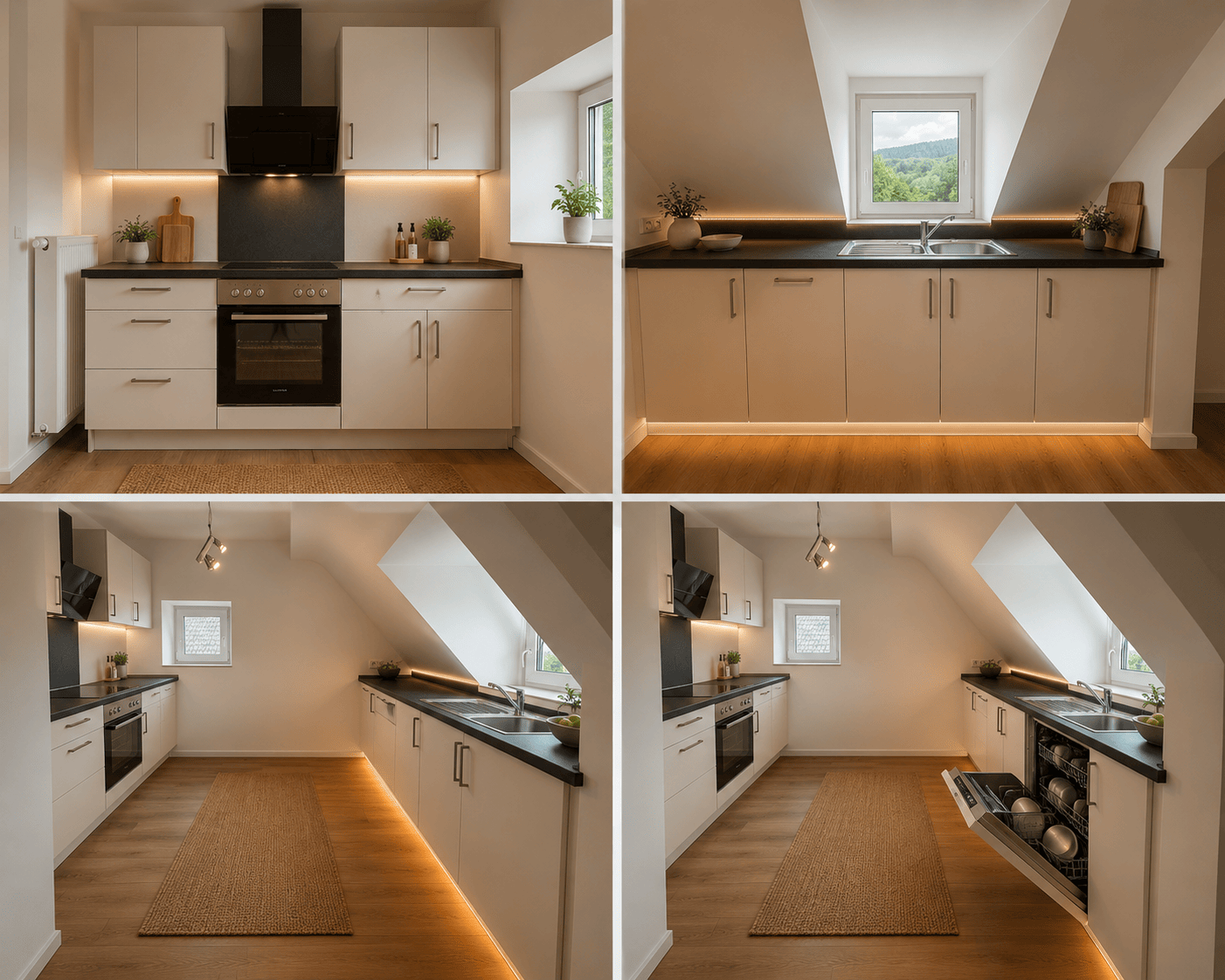2-Zimmer-Dachgeschosswohnung / Einbauküche / Gartenanteil / Im 2. Obergeschoss ohne Aufzug, 54329 Konz