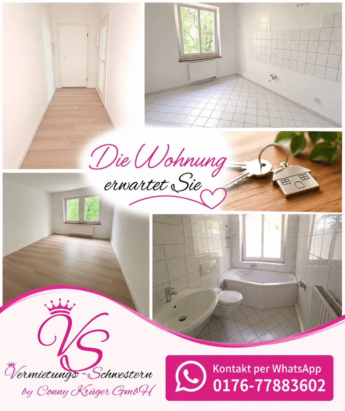 2- Zimmer in zentraler Lage von Chemnitz, 9126 Chemnitz (Altchemnitz Bernsdorf Gablenz Lutherviertel Sonnenberg)