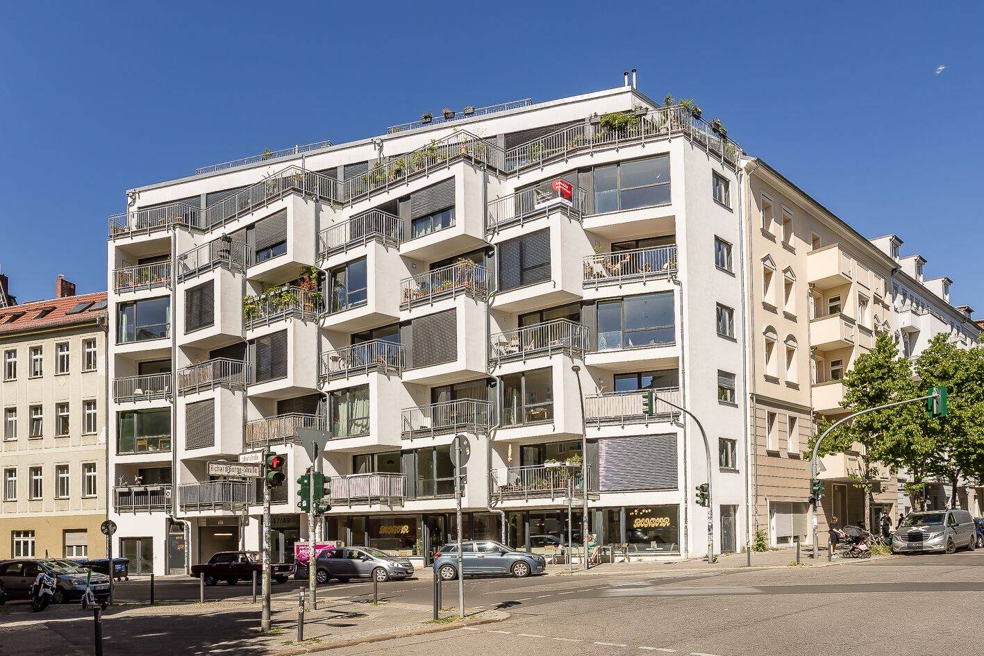 Attraktive 2-Zimmer-Wohnung mit zwei Balkonen am Auerdreieck, 10249 Berlin (Friedrichshain-Kreuzberg Friedrichshain Prenzlauer Berg)