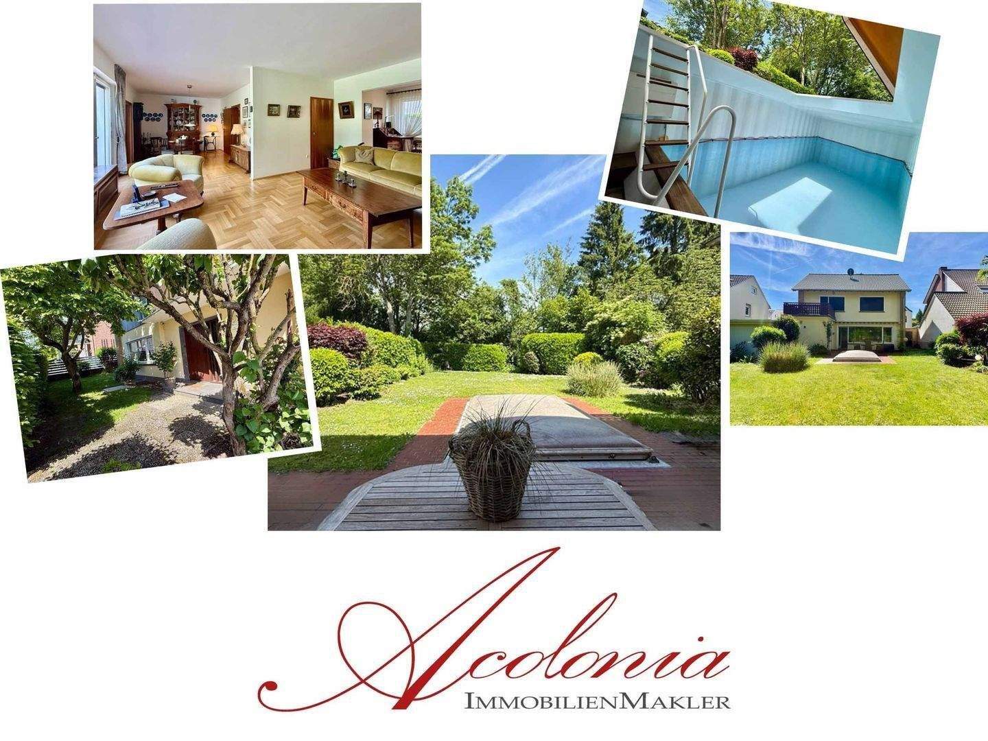 Acolonia Immobilienmakler: Freistehende Eleganz auf parkähnlichem Anwesen, 50321 Brühl