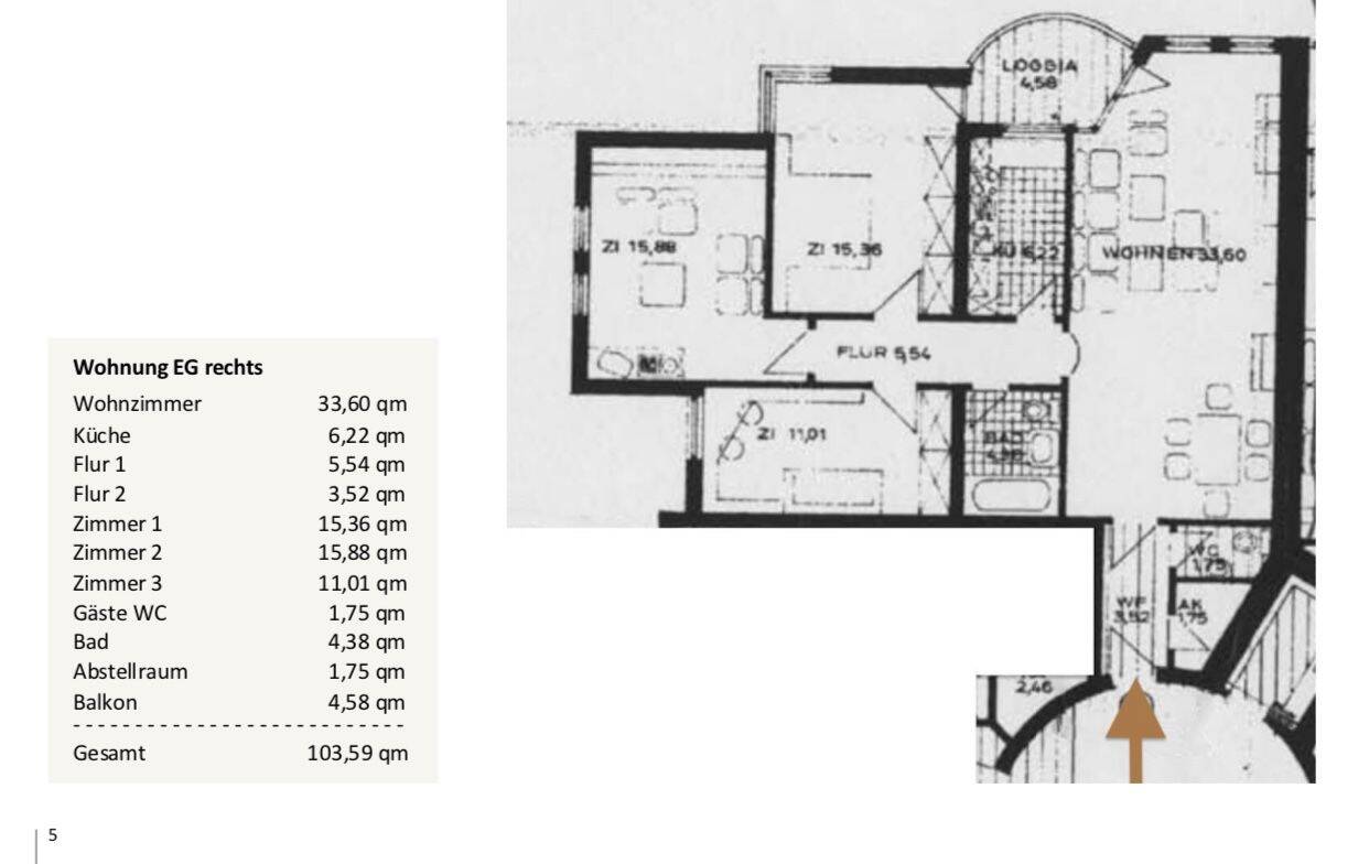 Helle 4-Zimmer-Wohnung in Schwabing-West mit Balkon – ideal für WG – Befristet, 80797 München (Maxvorstadt Milbertshofen-Am Hart Neuhausen-Nymphenburg Schwabing-West)