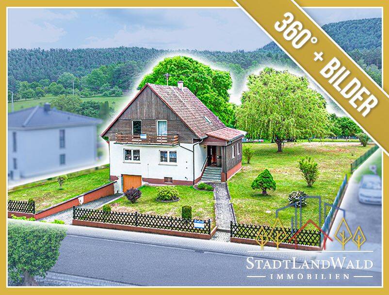 Viel Platz für Familie, Garten und Erholung – Einfamilienhaus am Feldrand mit Ausblick, 66996 Fischbach bei Dahn