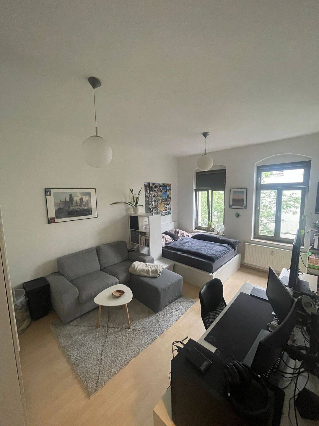 Zwischenmiete: möblierte 1-Zimmer-Wohnung im Dresdner Hechtviertel, 1097 Dresden (Innere Neustadt Leipziger Vorstadt Pieschen-Nord/Trachenberge Äußere Neustadt)