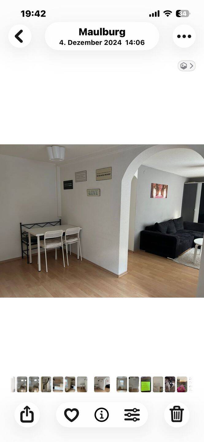 Mietwohnung, 1 Zimmer, 32 m², in Maulburg, 79689 Maulburg