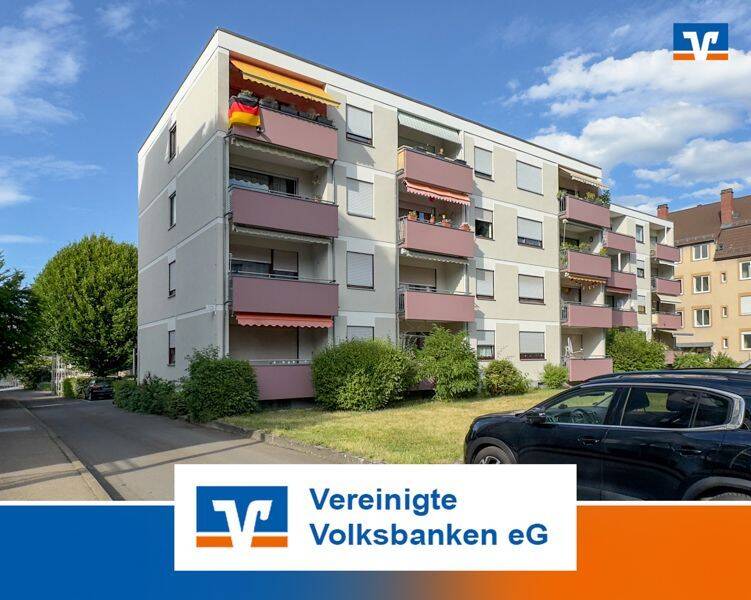 3-Zimmerwohnung mit Tiefgaragenplatz // Gute Lage – Vermietet, 72764 Reutlingen