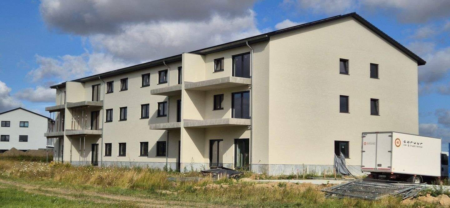 Exklusive Neubauwohnung mit Aufzug, Fußbodenheizung & großem Balkon, Erstbezug ab Februar 2027, 18437 Stralsund