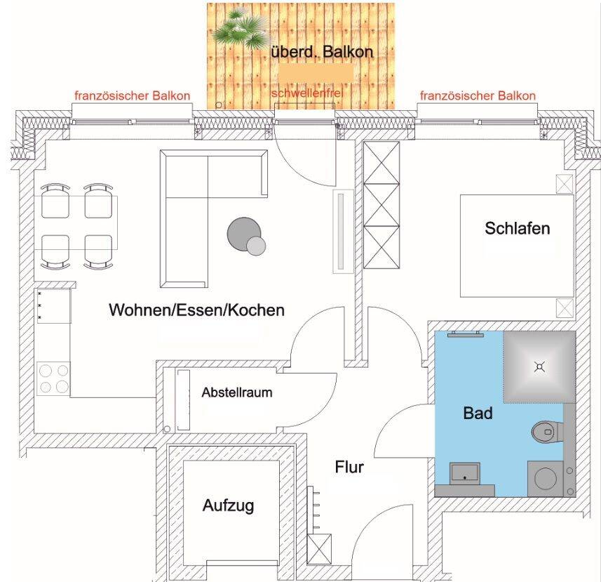 2-Zimmer Wohnung zum 01.07.2026!, 21224 Rosengarten