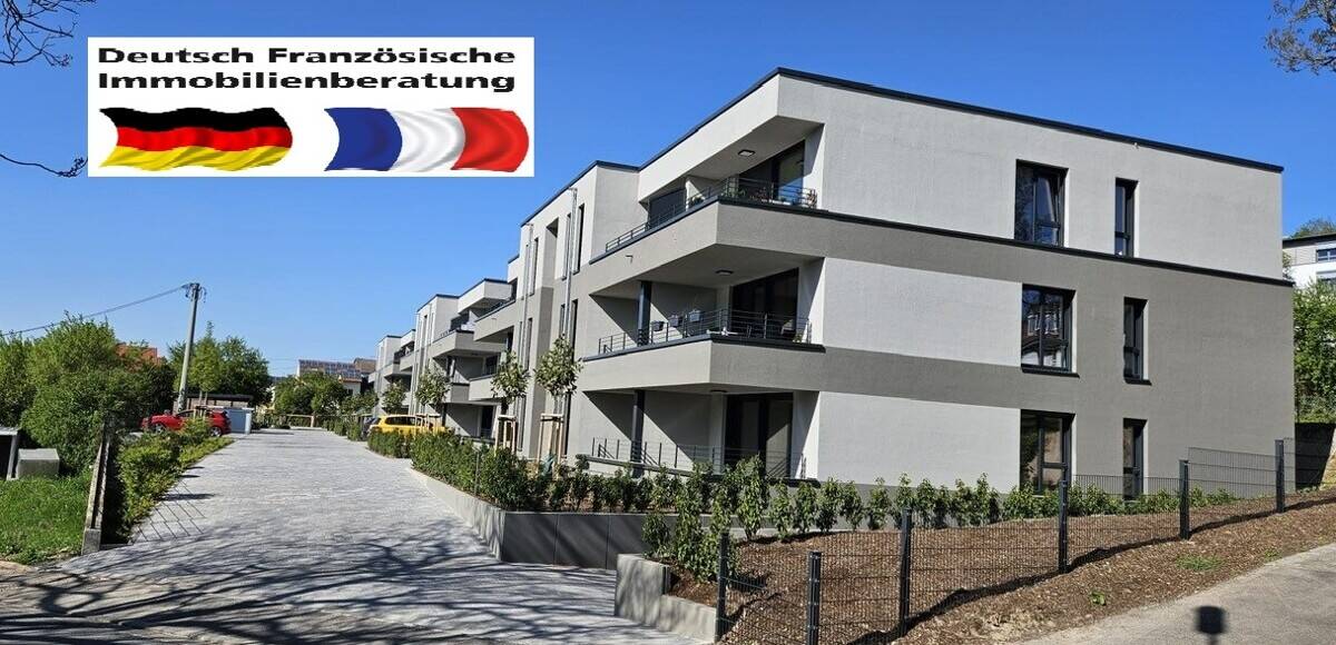 Erstbezug, Etagenwohnung mit Balkon, Parkplatz und Küche in Kleinblittersdorf, 66271 Kleinblittersdorf