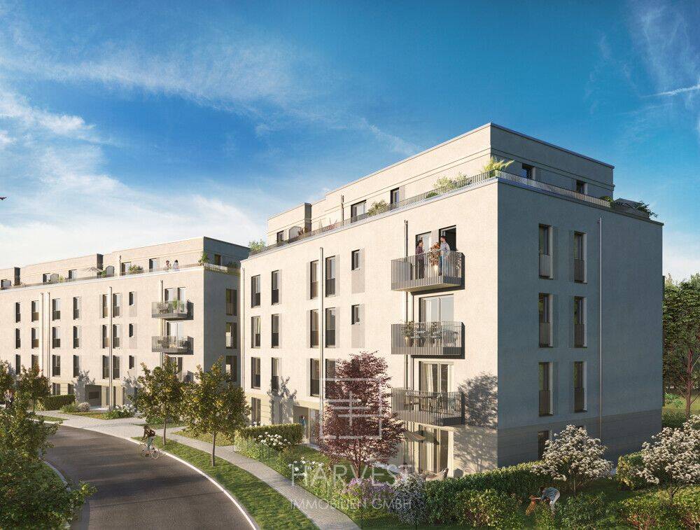 Lichtdurchflutete 3-Zimmer-Wohnung mit Westterrasse + bis Q4-2026 bezugsfertig +, 80937 München (Milbertshofen-Am Hart)