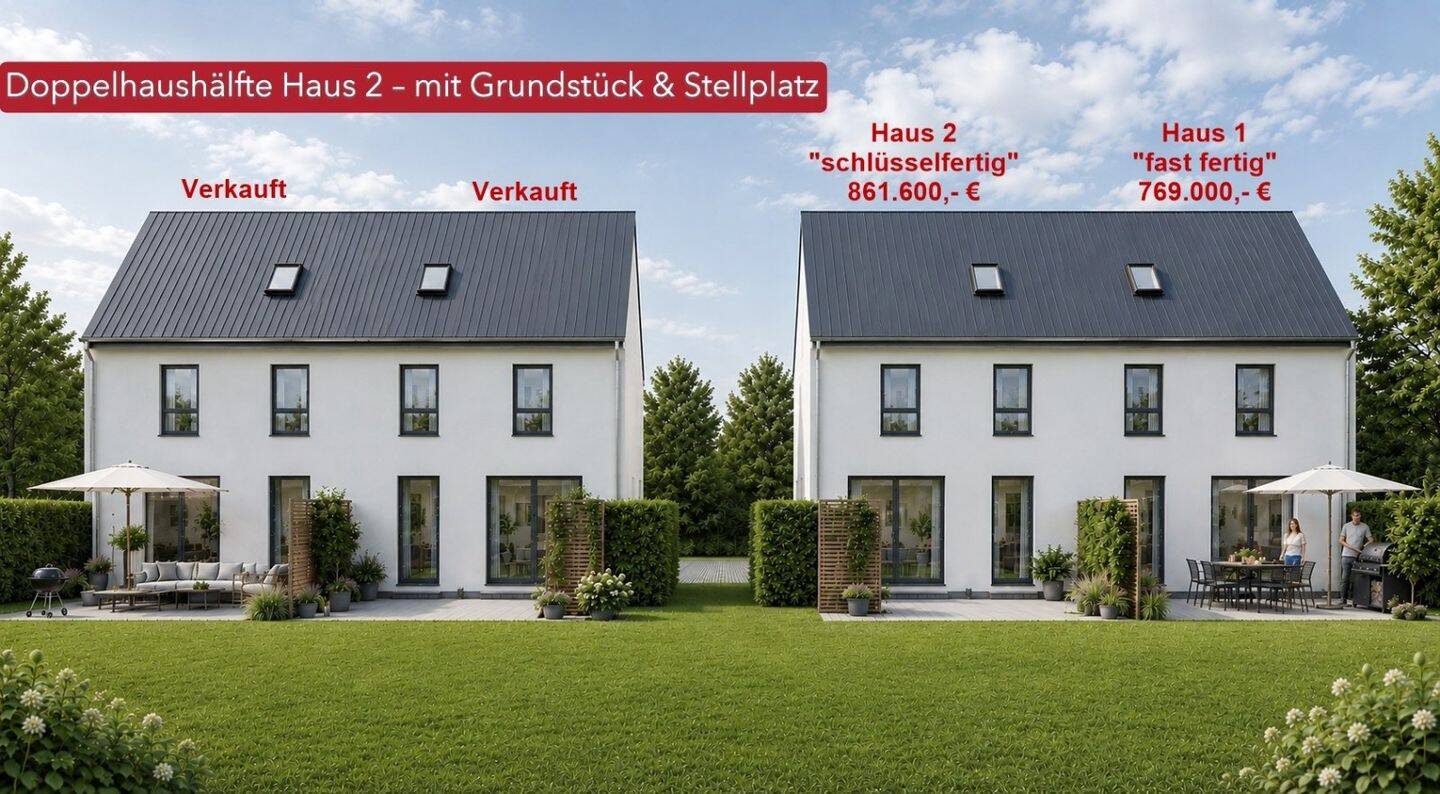 Neubauprojekt Doppelhaushälfte – Haus 2 – in Konstanz in Projektierung, 78467 Konstanz
