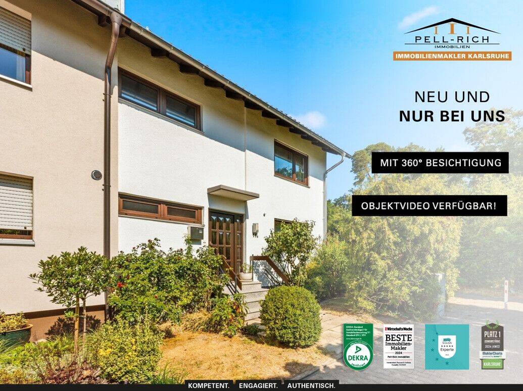 WOHNTRAUM: Gepflegtes Reihenendhaus mit großzügigem Garten und Garage in Wörth am Rhein, 76744 Wörth am Rhein