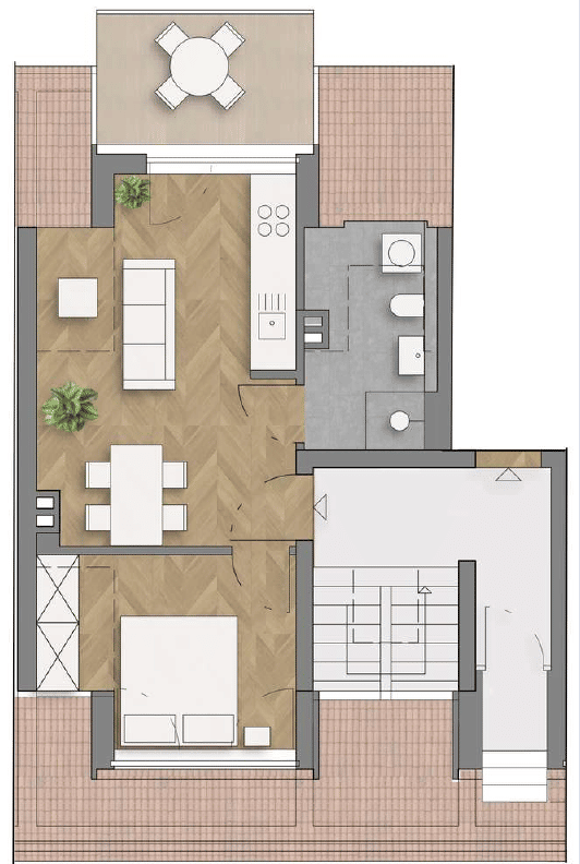 D-Eller: Erstbezug: Neubauwohnung mit Balkon, Klimaanlage, Fußbodenheizung & Einbauküche, 40231 Düsseldorf (Eller Lierenfeld)