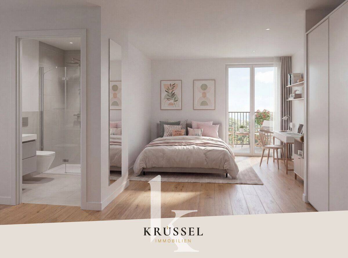 NEU: Dein Fundament für die Zukunft – Eigentumswohnung mit Balkon am Hafen in Oldenburg!, 26122 Oldenburg (Oldb) (Eversten Innenstadt Wechloy)