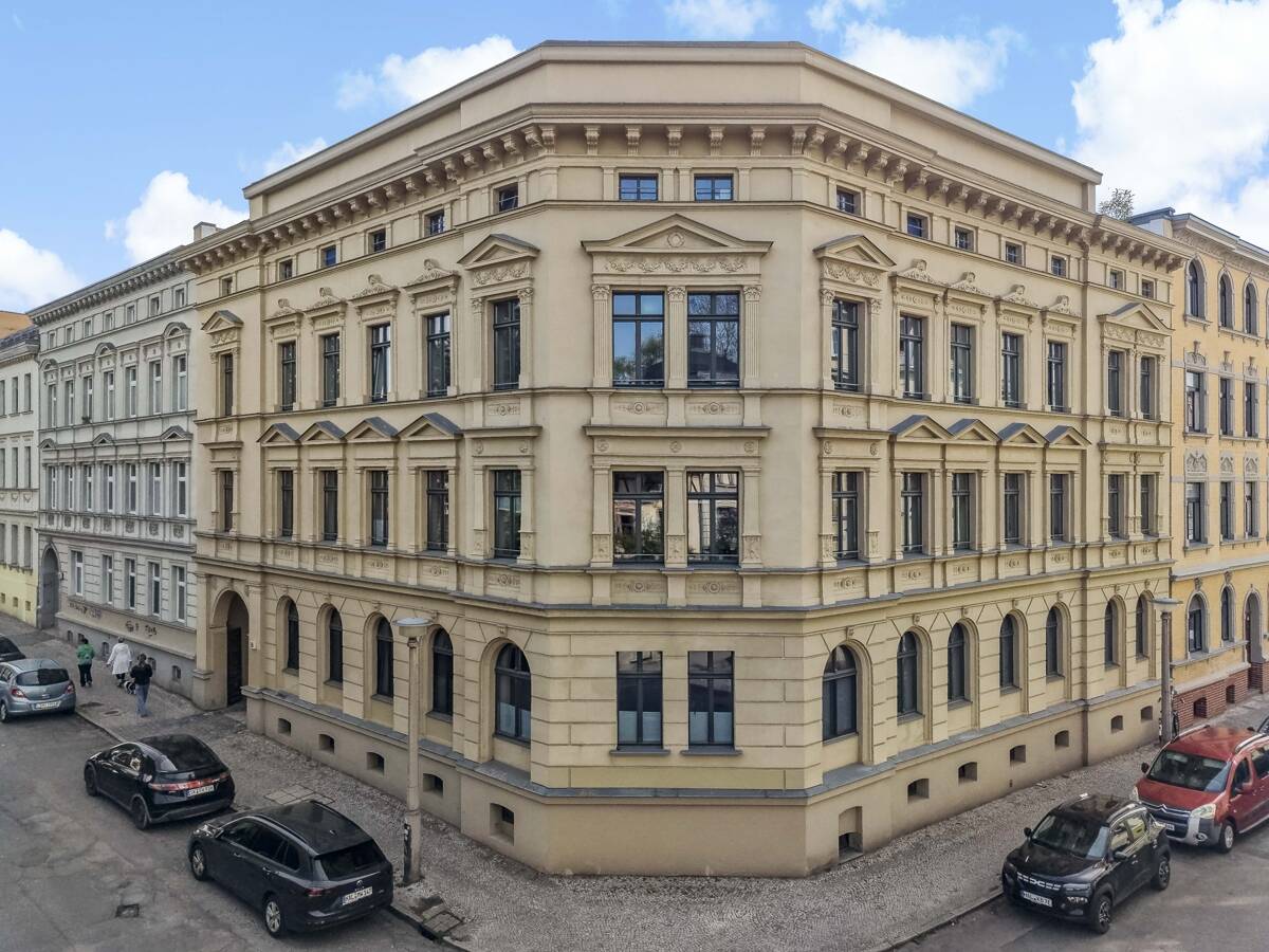 Großzügige 4-Raum-Altbauwohnung im Giebichenstein – Balkon, Stellplatz & Denkmalcharme, 6114 Halle (Saale) (Am Wasserturm Giebichenstein Innenstadt Paulusviertel Trotha)