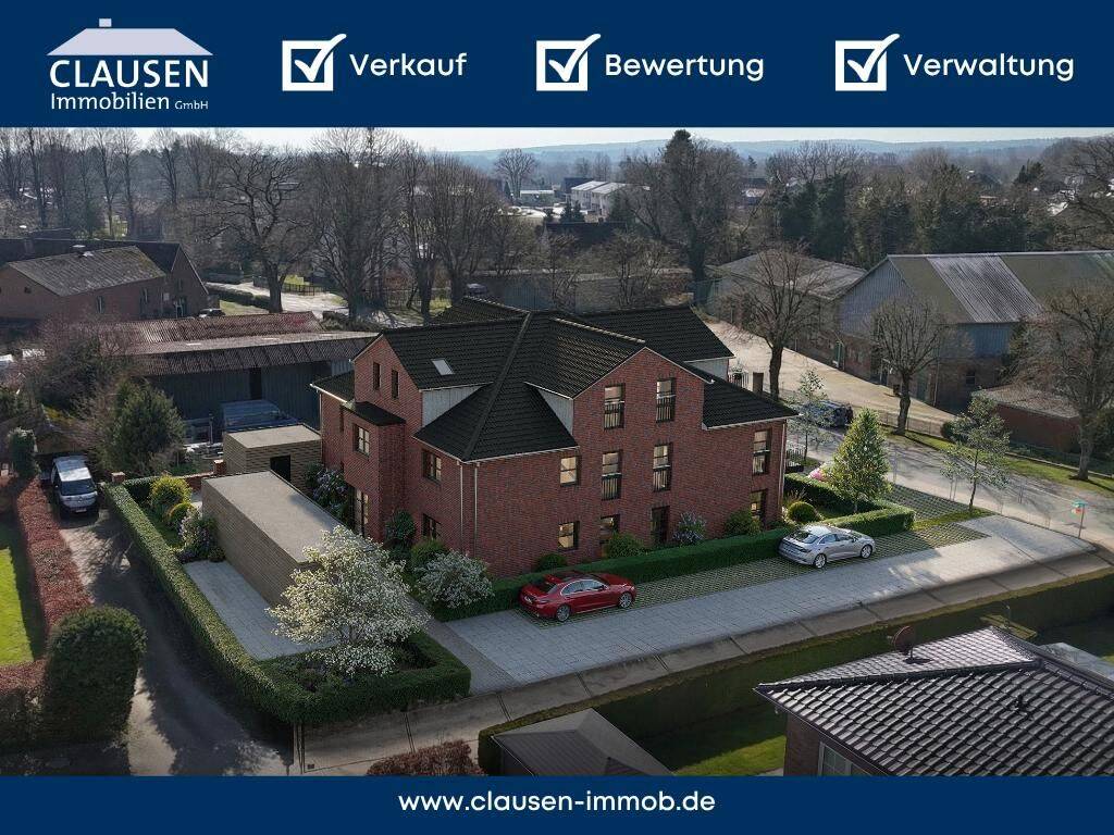 WE 6: Neubauwohnung in Groß Kummerfeld – 4-Zi.-KfW 55 – Wohnung mit Balkon!, 24626 Groß Kummerfeld