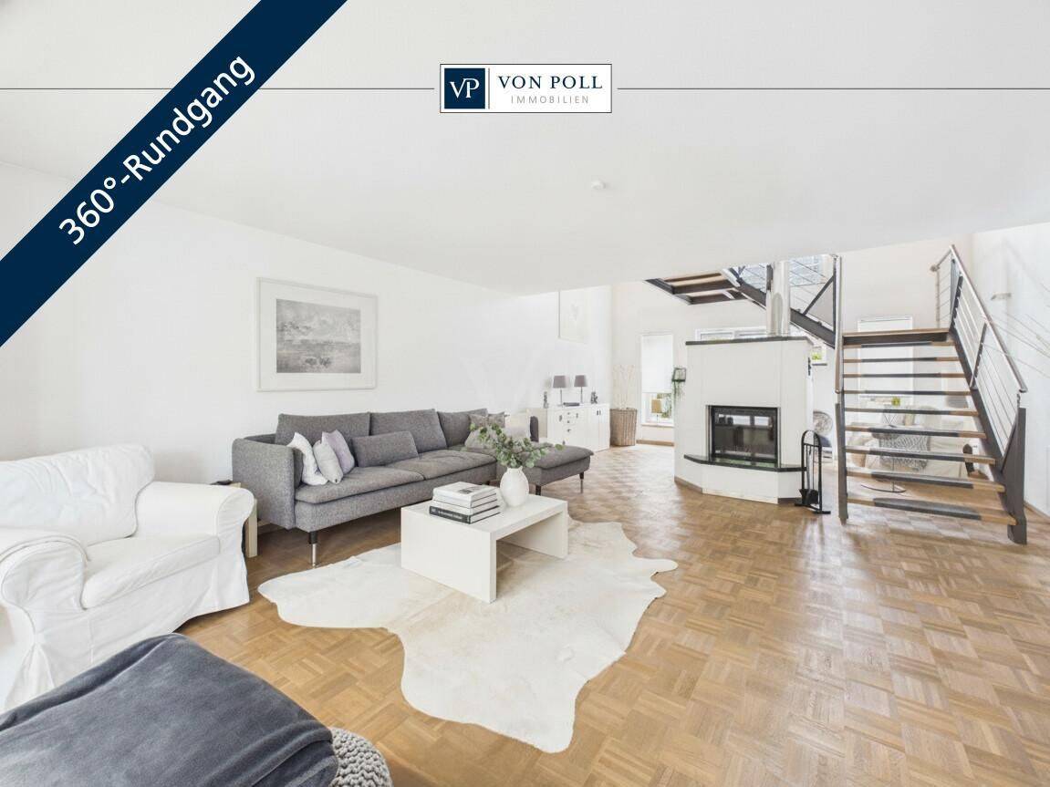Wellnessgarten trifft auf Loftflair mit Galerie & Kamin, 90453 Nürnberg