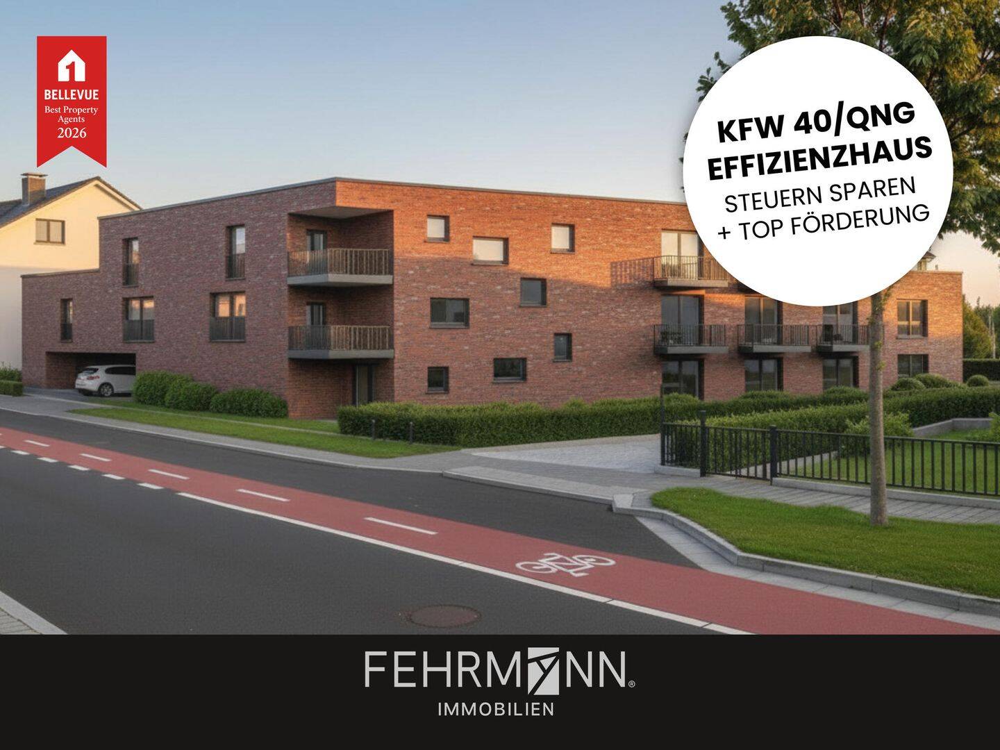 Modernes Apartment mit Terrasse zentral in Lingen im QNG-Standard zum Kauf, 49809 Lingen (Ems)