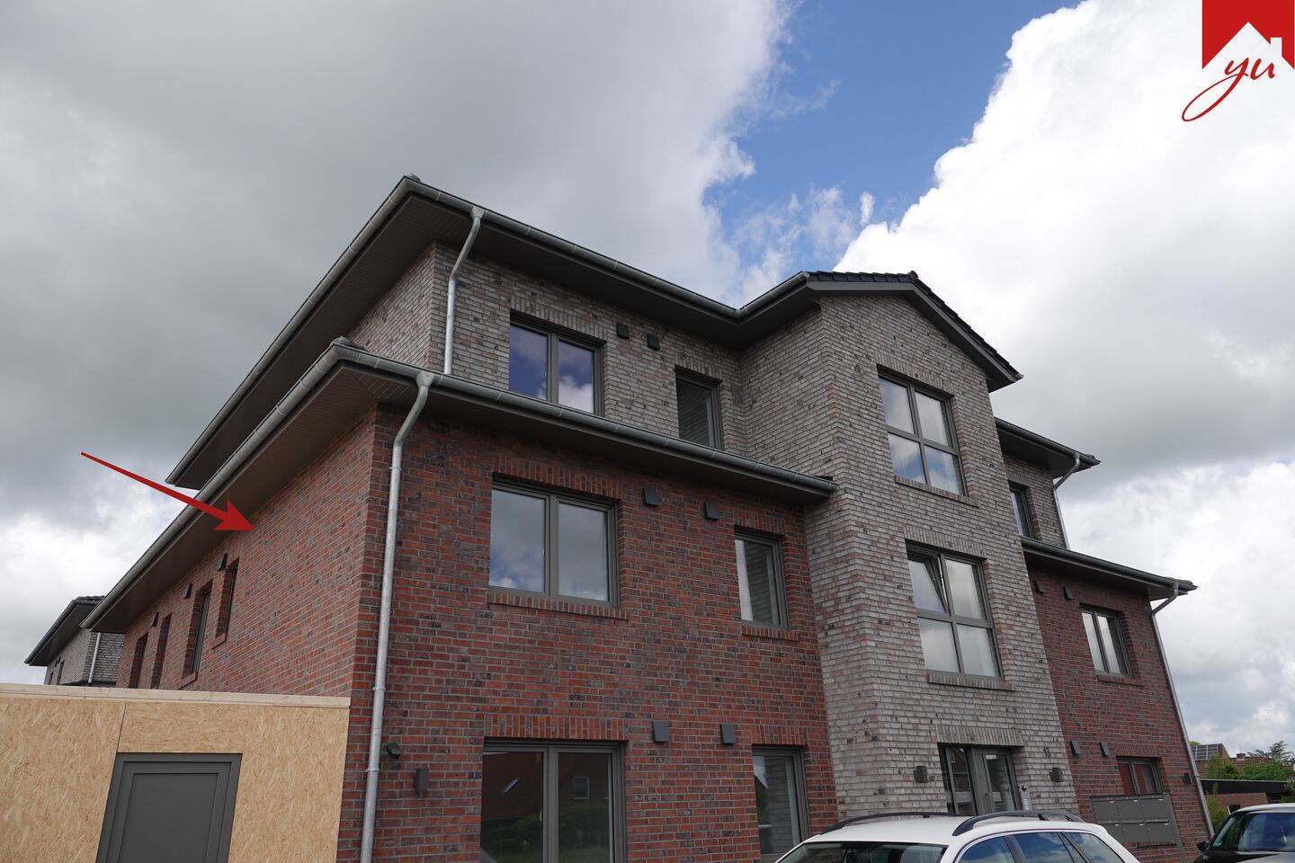 Neubau- Erstbezug! Gemütliche Obergeschosswohnung in zentraler Lage von Wiesmoor, 26639 Wiesmoor