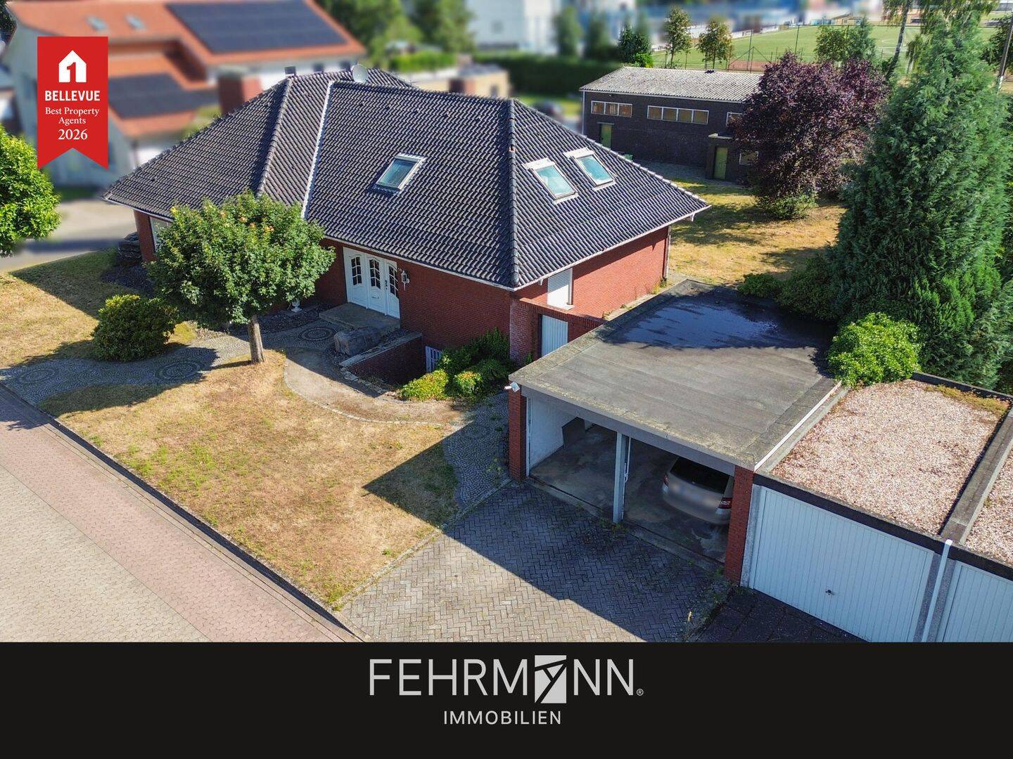 Einfamilienhaus mit Doppelgarage,Halle und großem Grundstück im Grünen von Emsdetten, 48282 Emsdetten
