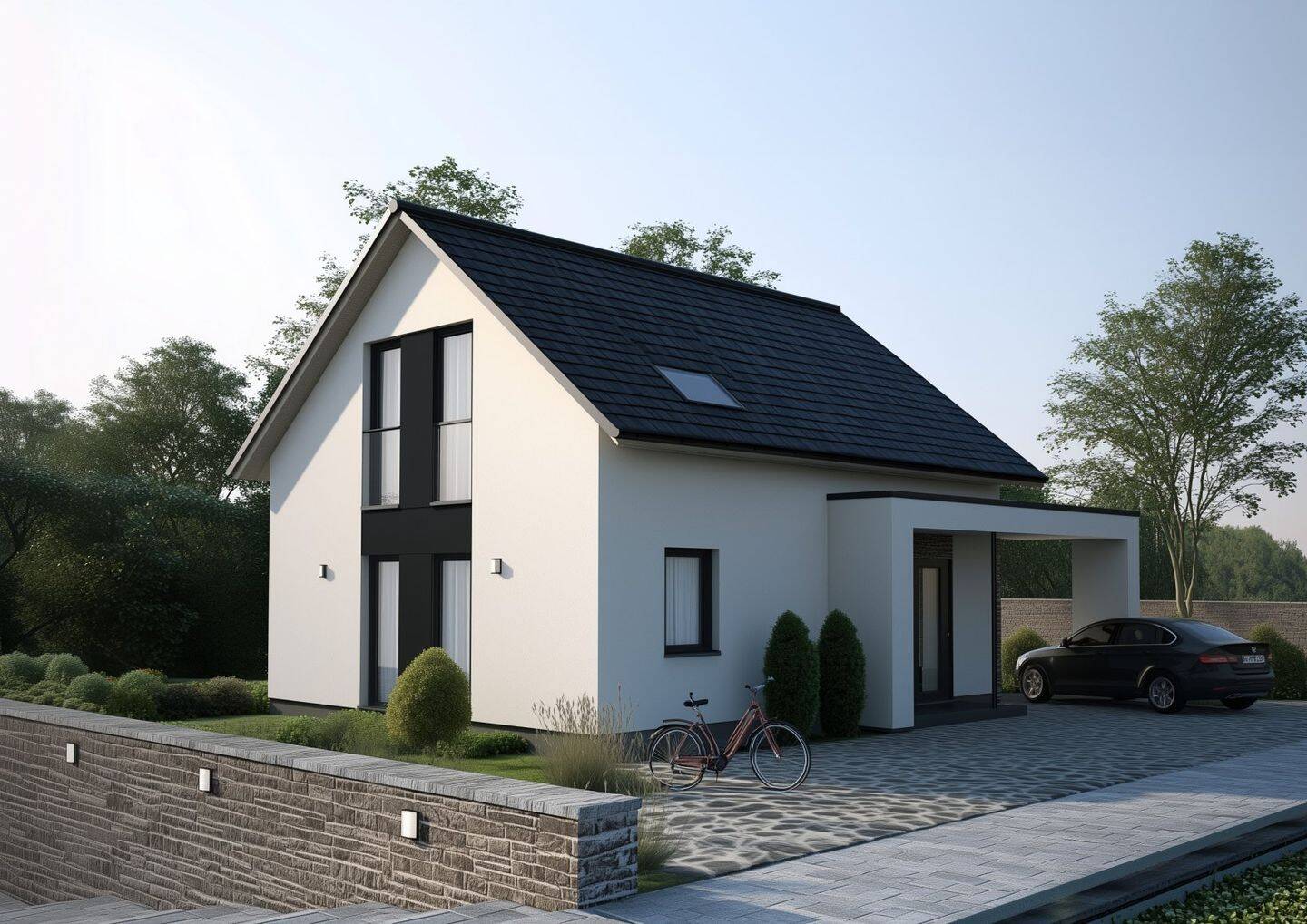 Familienfreundlicher Neubau in Klein Trebbow mit smarter Planung, 19069 Seehof