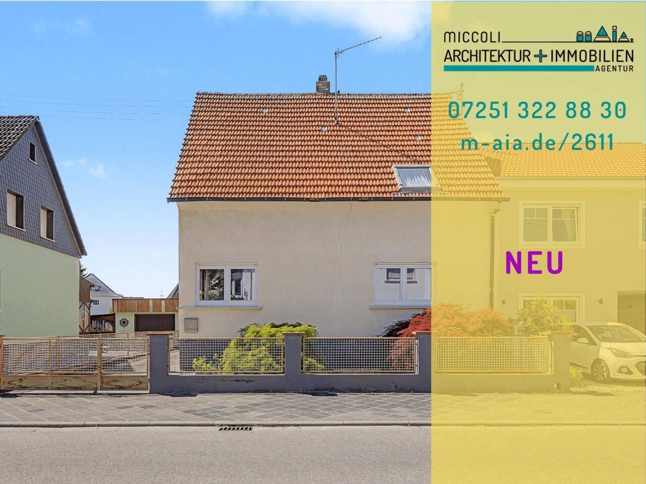Familienfreundliche Doppelhaushälfte mit Garten & Nebengebäude in zentraler Lage von Philippsburg, 76661 Philippsburg