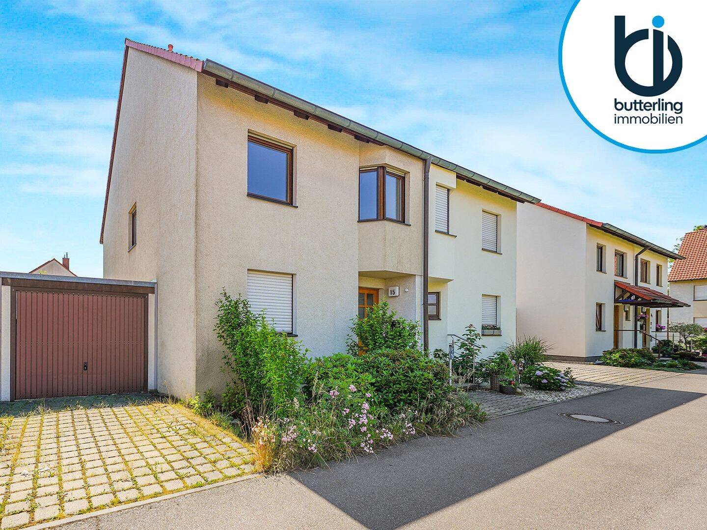 Familienglück nahe Kulkwitzer See: großzügige Doppelhaushälfte mit Garten & Garage, 4420 Markranstädt