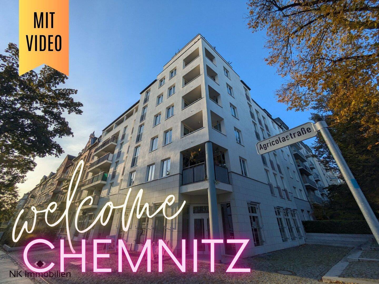 ++ Kaßberg: gepflegte 2-Raum Wohnung mit Loggia, Einbauküche und Aufzug, opt. mit Tiefgarage ++ – Chemnitz – Bild 1 von 1