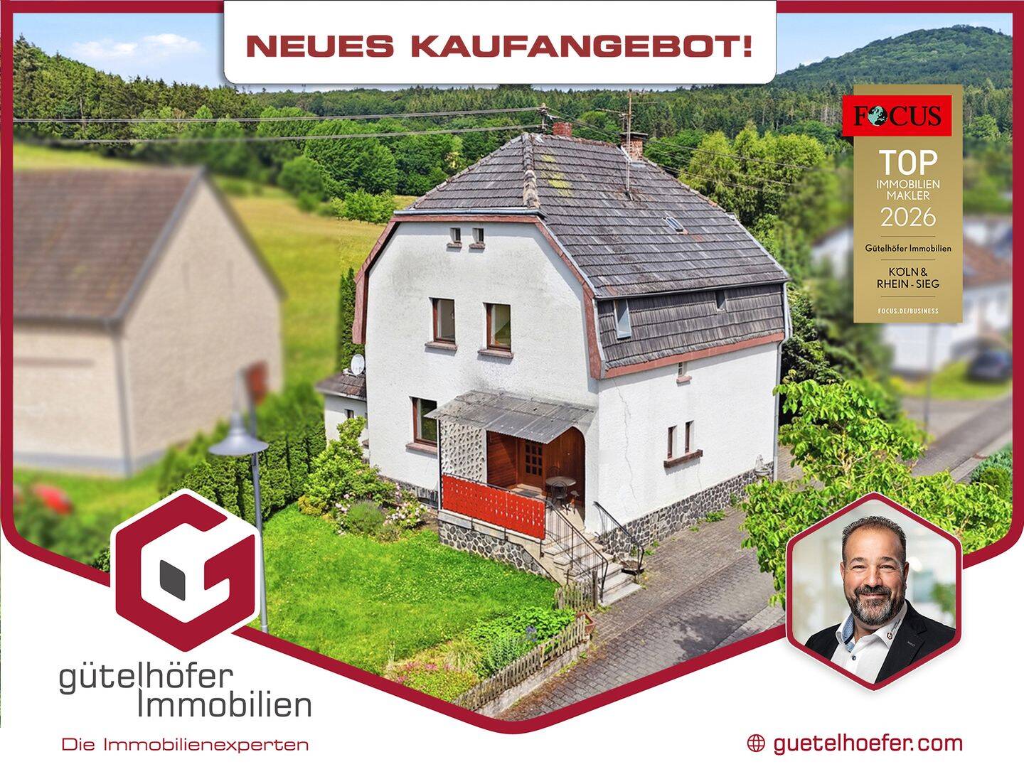 Charmantes Einfamilienhaus auf 931m² Grund mit viel Potenzial, Garage und Garten in Antweiler, 53533 Antweiler