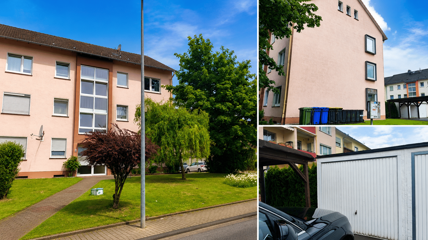 2-Zimmer-Eigentumswohnung mit Balkon und Garage in Stadtallendorf, 35260 Stadtallendorf
