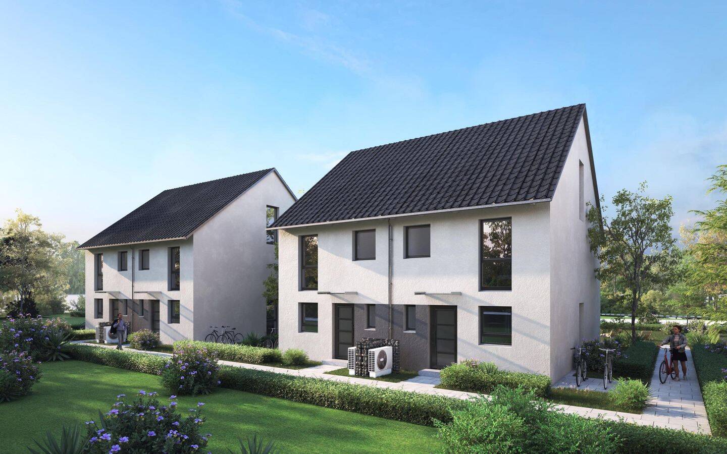 Sichern Sie sich Ihre schlüsselfertige Doppelhaushälfte mit Keller, 55291 Saulheim