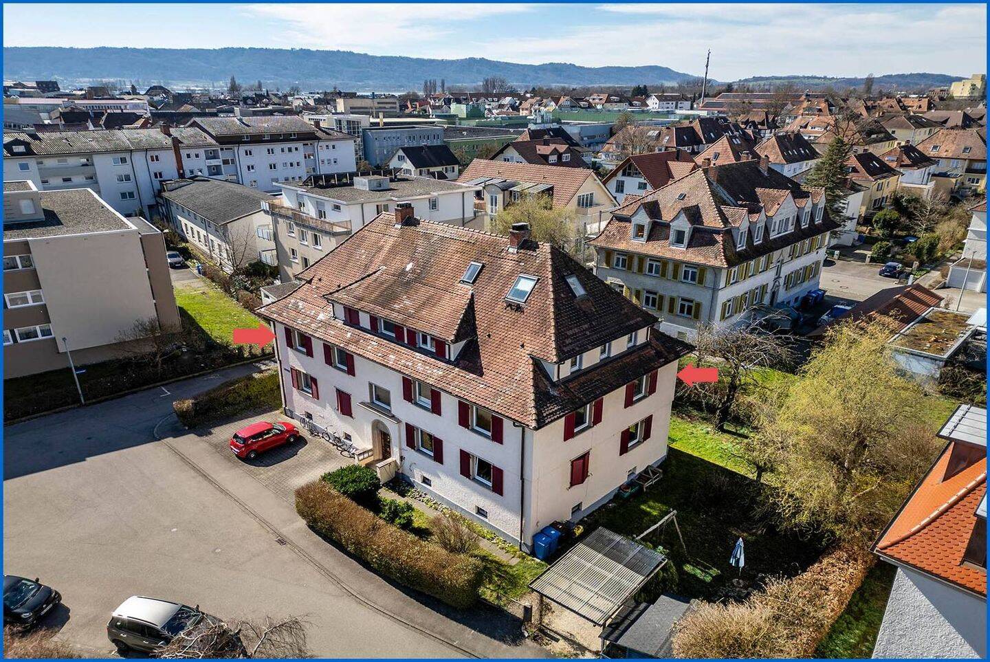 Sehr schöne attraktive 5-Zimmer Wohnung mit Gartenanteil und Balkon in Radolfzell – sofort frei!, 78315 Radolfzell am Bodensee