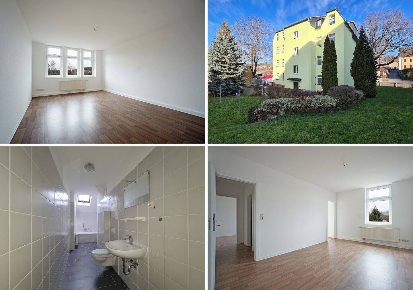 Familienfreundliche Wohnung mit Einbauküche & 2 Bädern, 9131 Chemnitz (Ebersdorf Hilbersdorf)