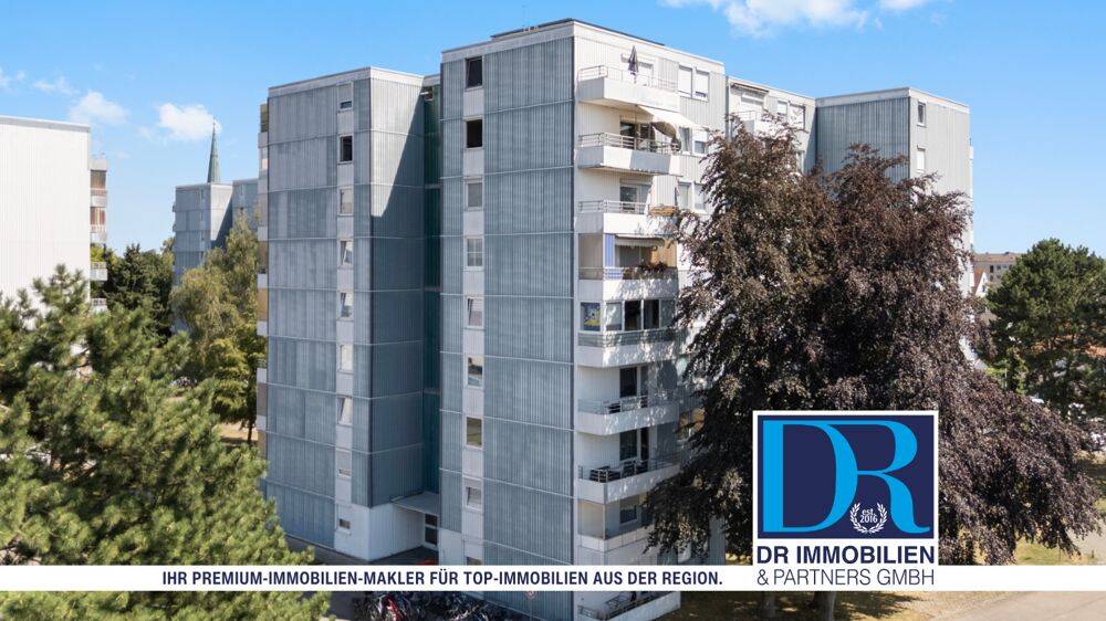 Gepflegte 2-Zimmer-Erdgeschoss-Wohnung mit Balkon in Neuburg, 86633 Neuburg a.d. Donau