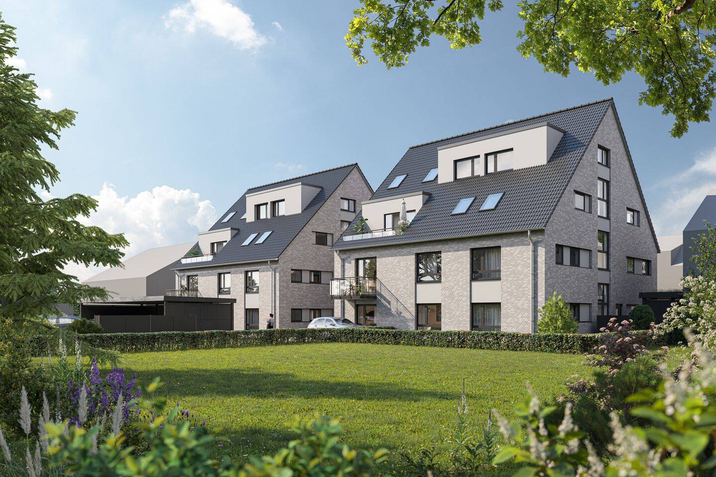 14 Eigentumswohnungen in zentraler Lage! Klimafreundlicher Neubau mit Qualitätssiegel (KfW 297, 298), 48429 Rheine