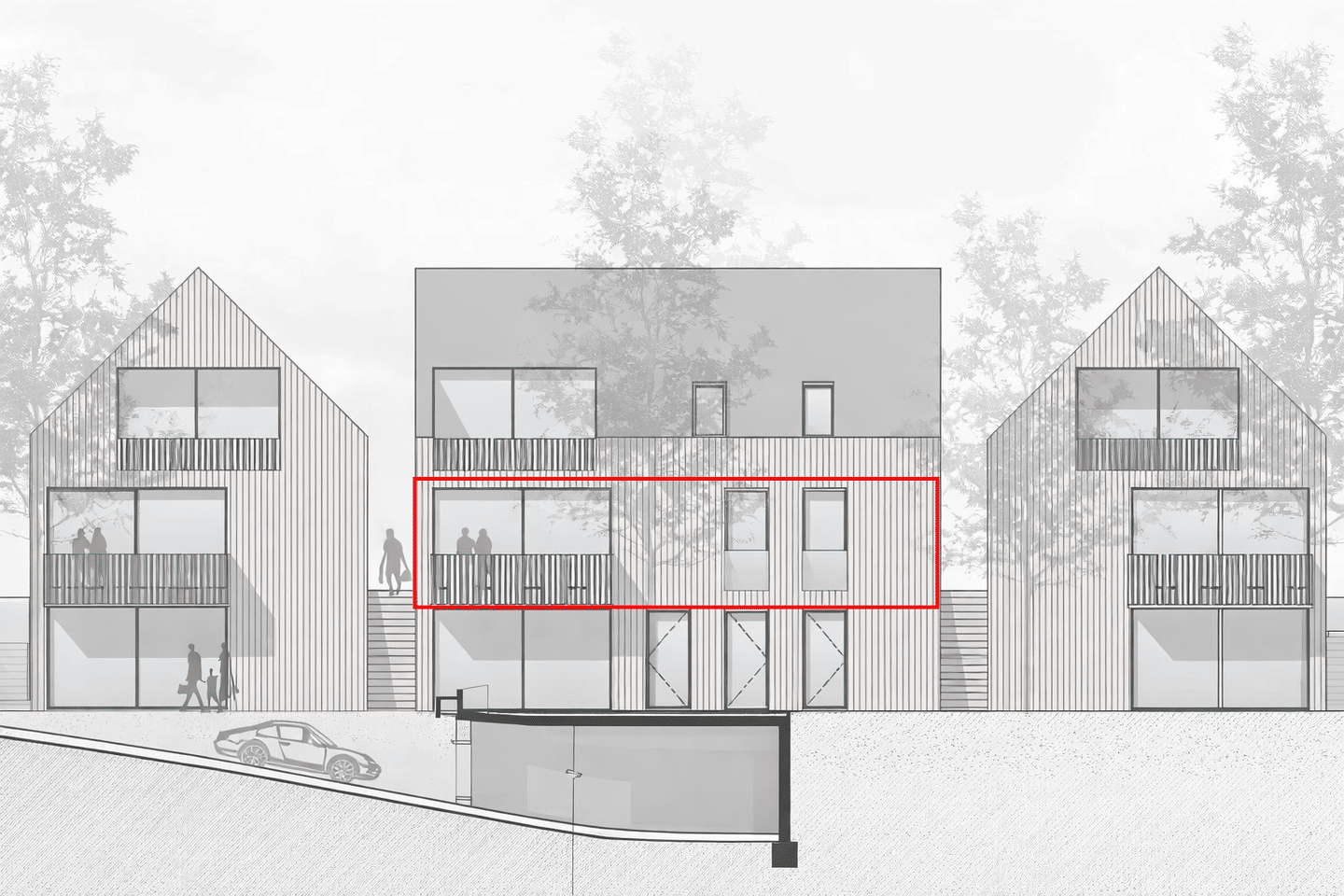 NEUBAU 2026***3,5-Zi.-Erdgeschoßwohnung mit Einbauküche mit höchstem Wohnkomfort, 71282 Hemmingen