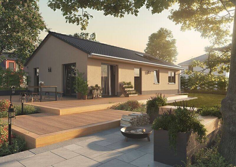 Bungalow 100 massiv gebaut, Preis inkl. Grundstück, 54614 Schönecken