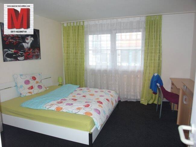Koffer auspacken & einziehen: Voll möblierte 1,5-Zimmer-Wohnung mit Tiefgarage in Nürnberg!, 90478 Nürnberg (Dutzendteich Gleißhammer Glockenhof Sankt Peter Zerzabelshof)