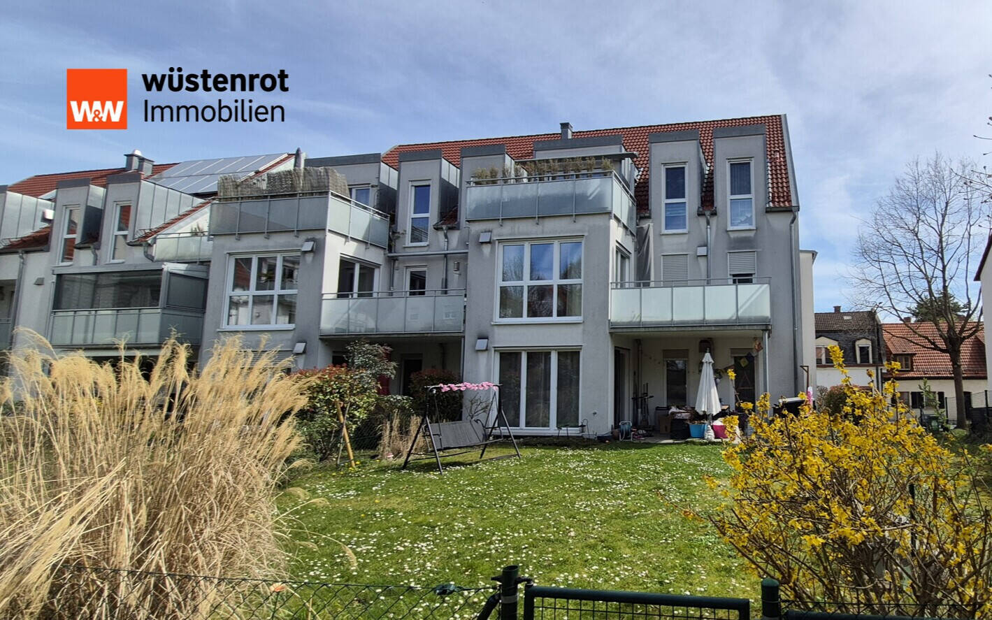 Charmante 3,5- Zimmer Wohnung mit Gartenflair !, 90766 Fürth (Eigenes Heim Hardhöhe Unterfarrnbach Weststadt)